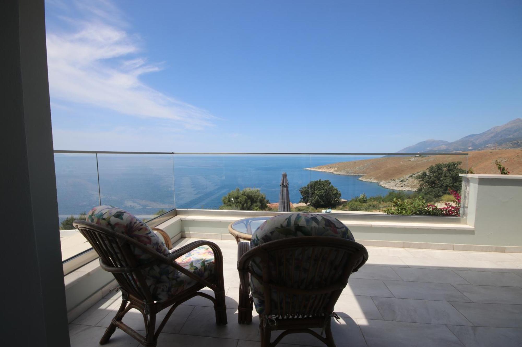 Villa Ionian Pool House à Porto Palermo Extérieur photo