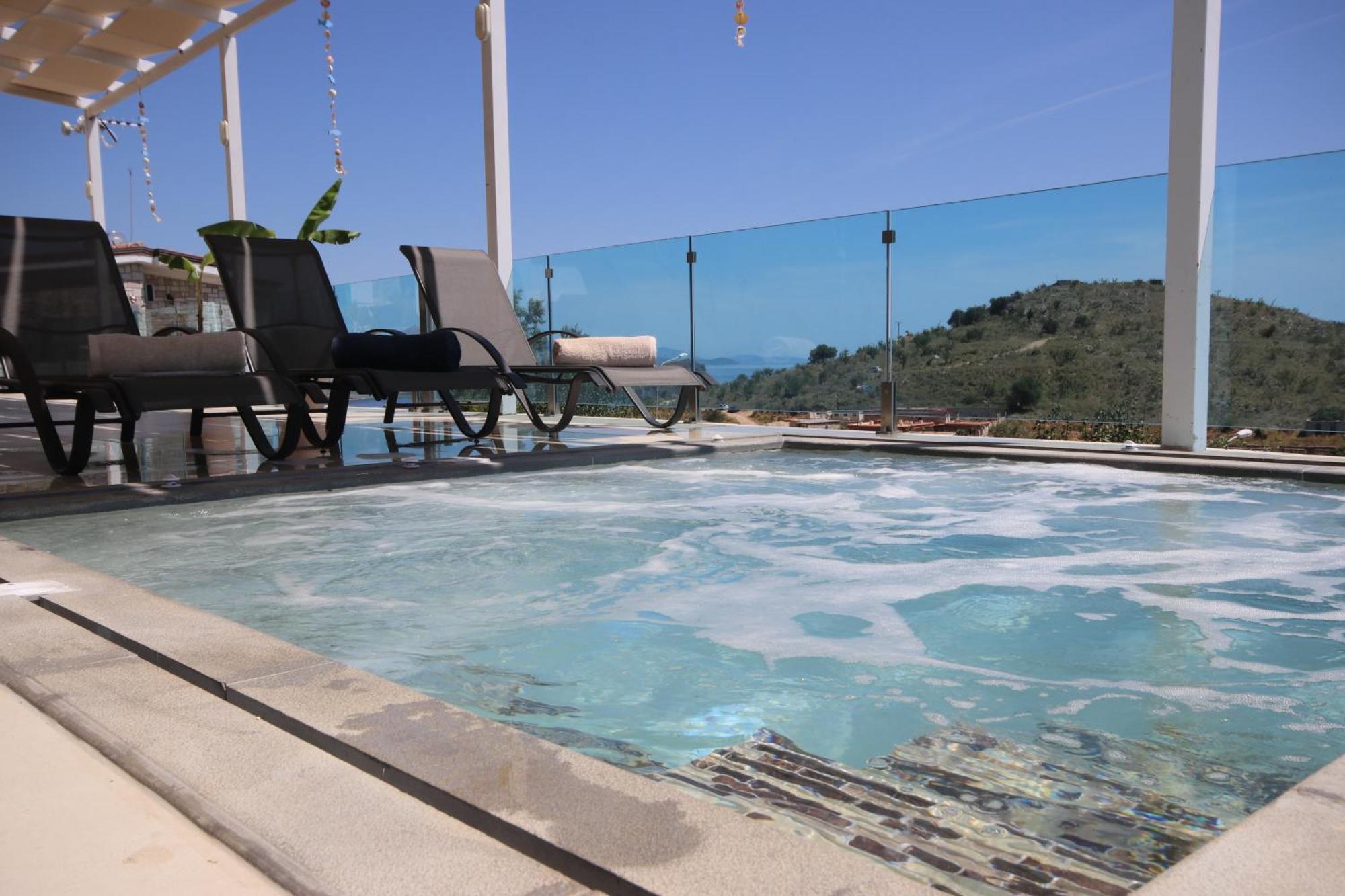 Villa Ionian Pool House à Porto Palermo Extérieur photo