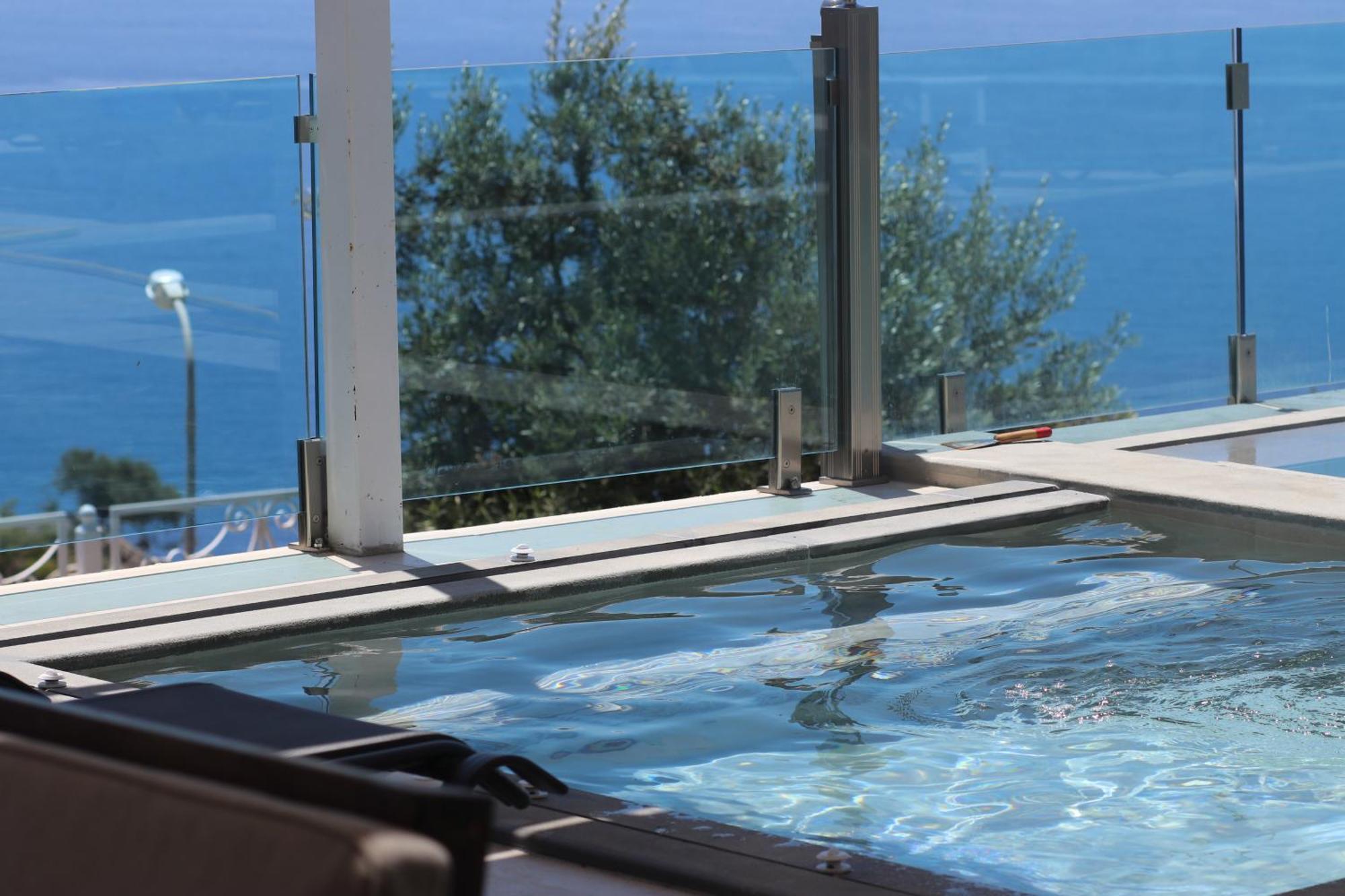 Villa Ionian Pool House à Porto Palermo Extérieur photo