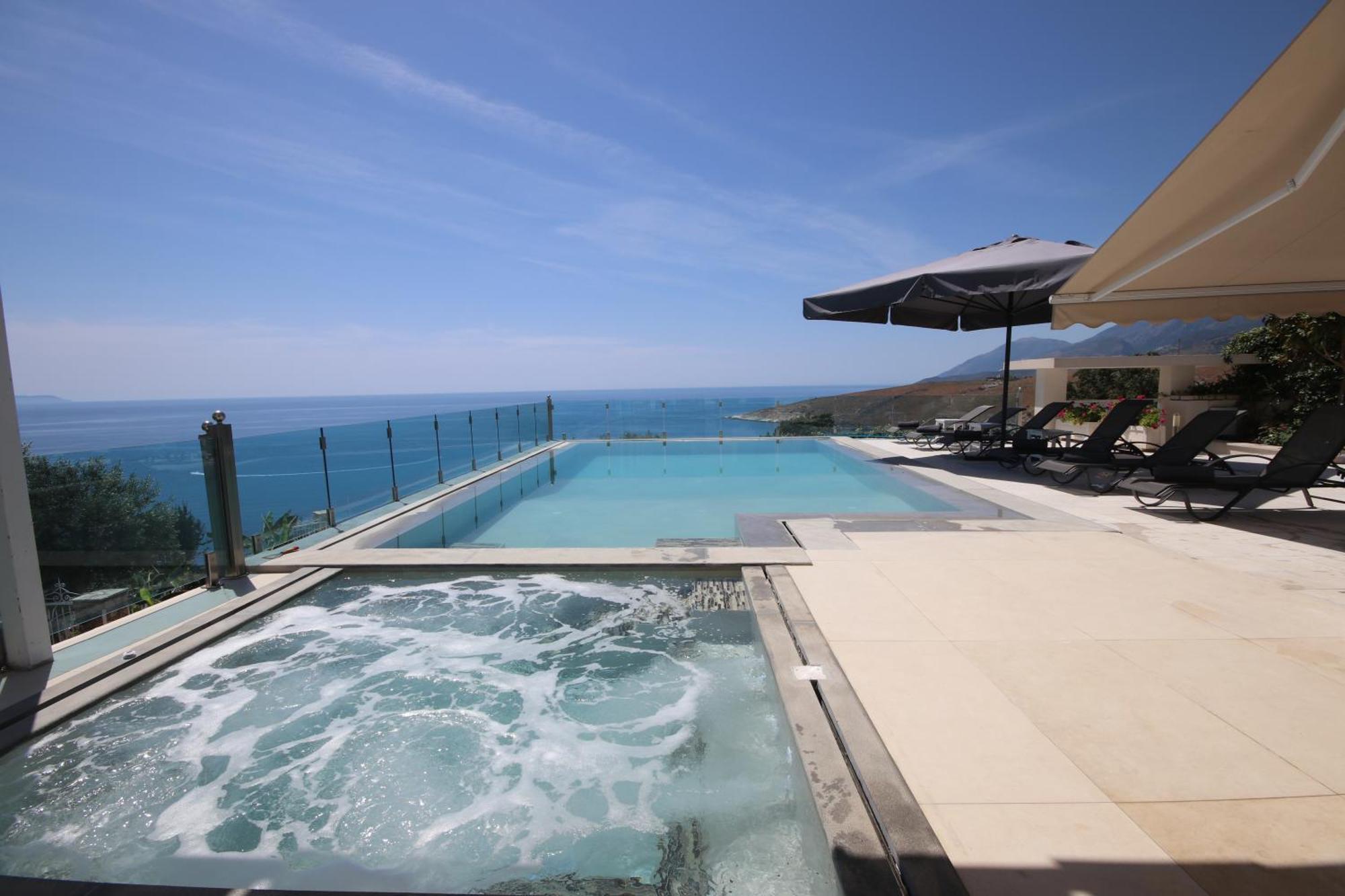 Villa Ionian Pool House à Porto Palermo Extérieur photo
